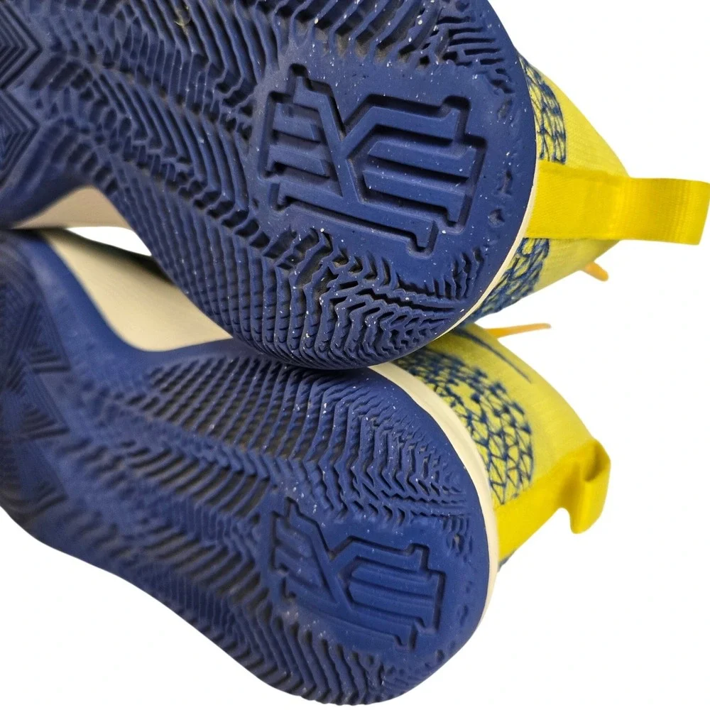 Nike Kyrie Flytrap 6 Kids Basketball Shoes Size Y7 Citron Tint Blue DQ8094-700